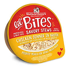 Lil Bites Savory Stews Small Breed Adult Wet Dog Food - Chicken