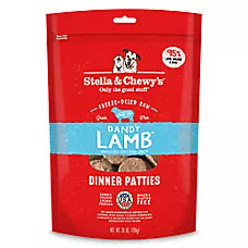 Freeze-Dried Raw Dinner Patties All Life Stages Dry Dog Food - Dandy Lamb