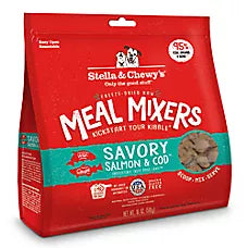 Freeze-Dried Raw Meal Mixers All Life Stages Dog Food Topper - Salmon & Cod