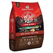 Wild Red Raw Blend All Life Stages Dry Dog Food - Grain & Legume Free, Red Meat