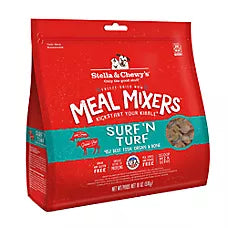 Freeze-Dried Raw Meal Mixers All Life Stages Dog Food Topper - Surf 'N Turf