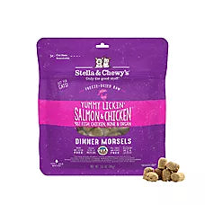Dinner Morsels Freeze Dried Cat Food - Grain Free, Salmon & Chicken Recipe