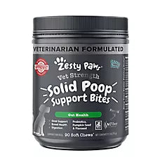 Vet Strength Solid Poop Support Bites, Gut & Stool Support, sabor Pollo. 90 chews.