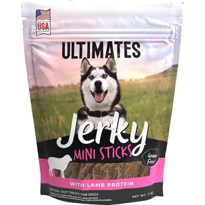 Lamb Flavored Dog Jerky, 7-oz bag