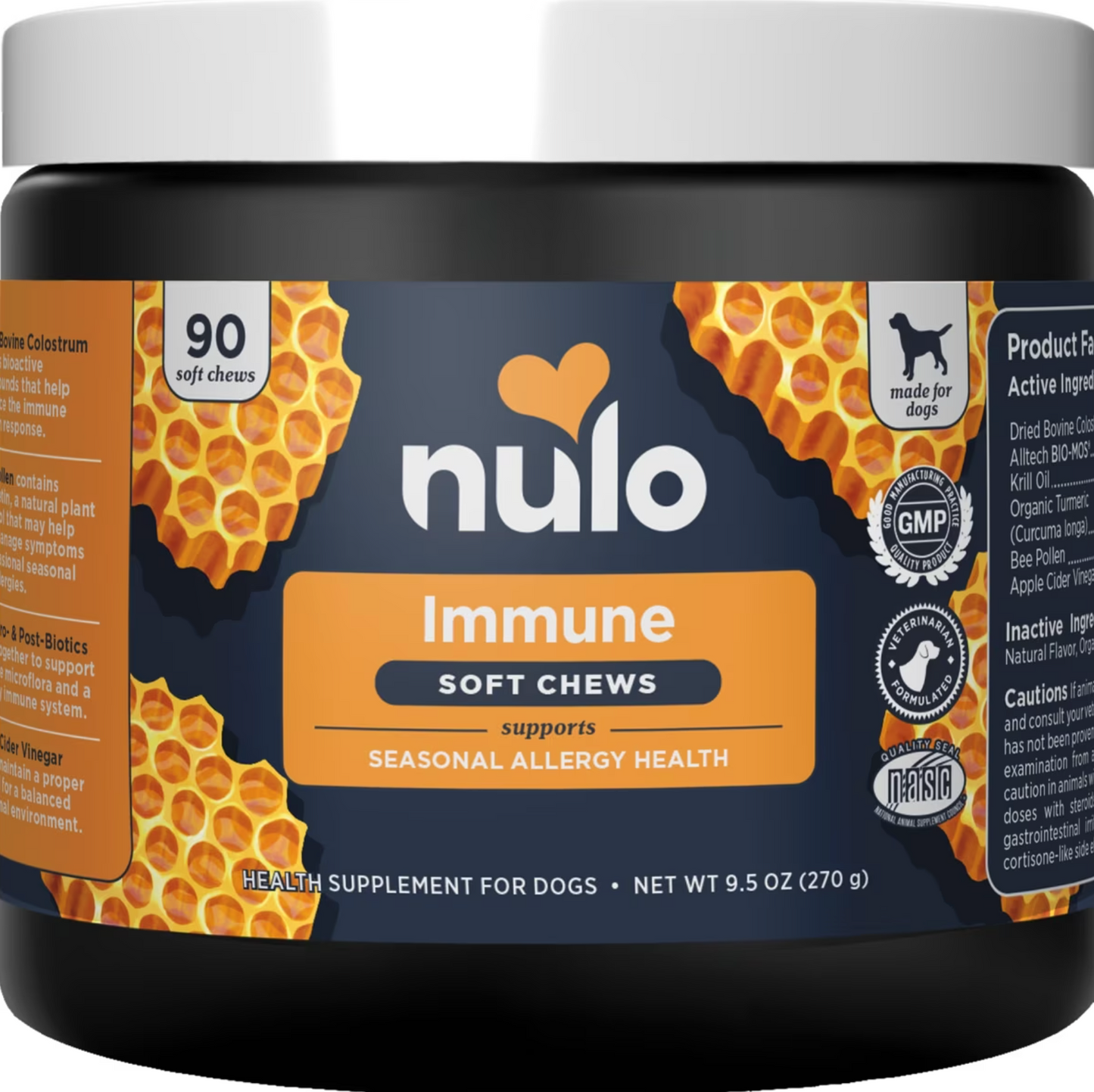 Nulo, sistema inmunológico y el alivio de alergias, Sabor Carne de Res, 90 uds
