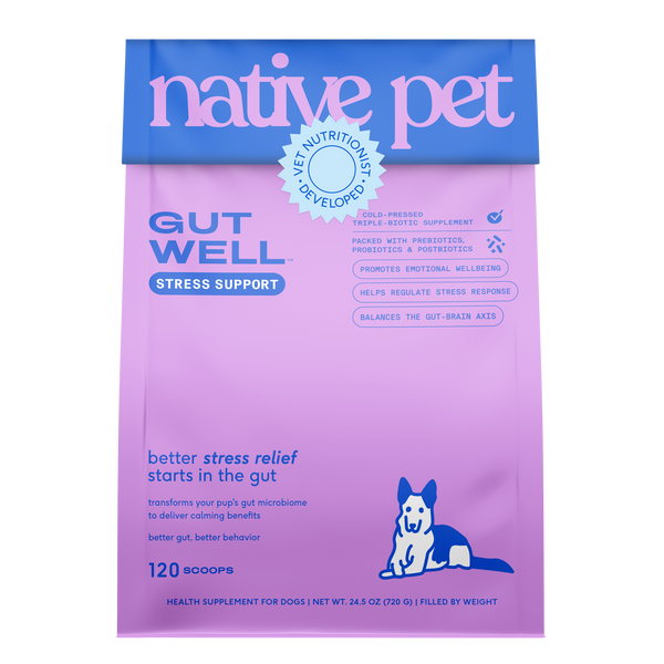 Native Pet GutWell Stress Support, 120 scoops