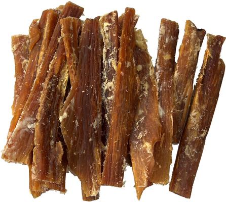 Natural Buffalo Backstrap Tendon Dog Treat, 1-lb bag