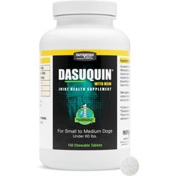 Dasuquin with MSM Hip & Joint Chewable Tablets, tamaño Pequeño/Mediano. 150 tabs. - Nutramax