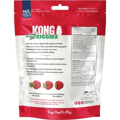 Golosinas para perros Stuff'N Ziggies, bolsa de 8 oz