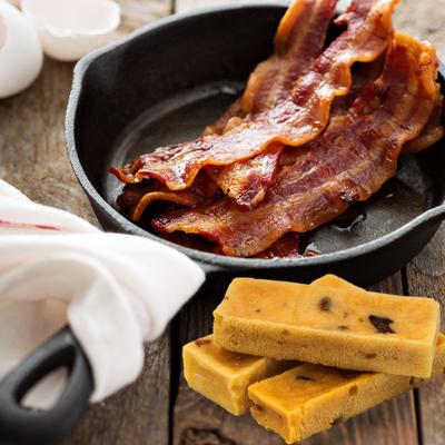 Golosinas masticables Yak con sabor a tocino dorado para perros, tamaño pequeño, 16 unidades