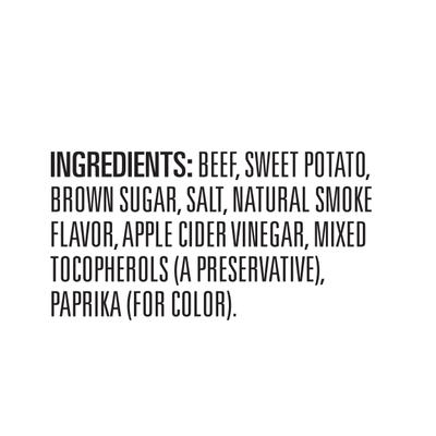 Bundle: Newman's Own Beef Jerky Original Recipe + Beef Jerky Beef & Sweet Potato Recipe Dog Treats