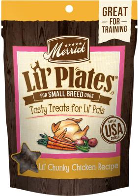 Lil' Plates Bitty Beef Recipe Grain-Free Dog Treats, 5-oz bag