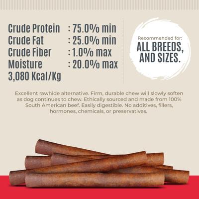 Collagen Sticks 6-in Dog Treats, 12 count