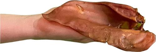 Smoked Pig Ears Dog Treat, 4 count