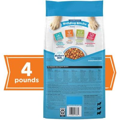 Alimento seco para perros con pollo real, bolsa de 4 lb