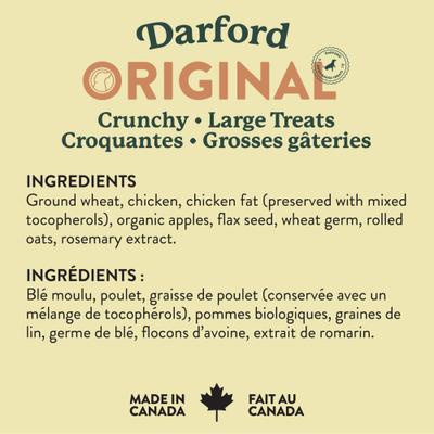 Original No-Corn-Wheat-Soy Chicken Bone Adult Large Crunchy Dog Treats, 35-oz bag