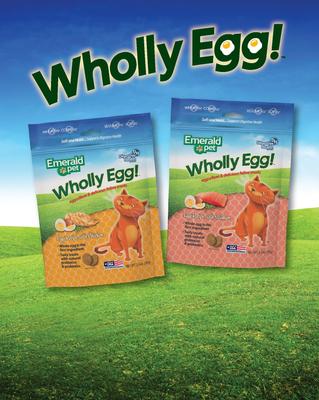 Wholly Egg Chicken Cat Treats, 2.5-oz bag