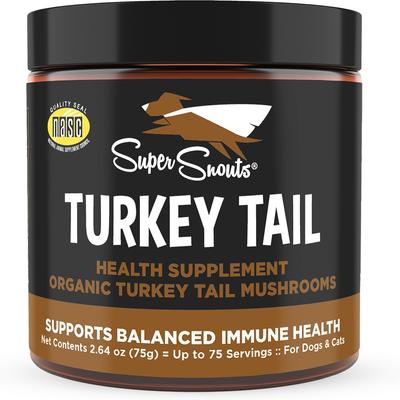 Turkey Tail Powder Immune Supplement for Dogs & Cats, 5.29-oz jar