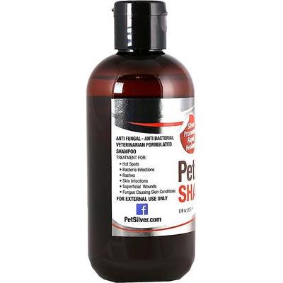 Champú antimicrobiano para perros y gatos, botella de 8 onzas líquidas