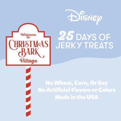 Advent Calendar Chicken, Turkey, Beef, & Duck Jerky Dog Treats, 10-oz bag