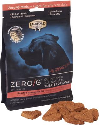 Zero/G Minis Grain-Free Roasted Duck Dog Treats, 6-oz bag