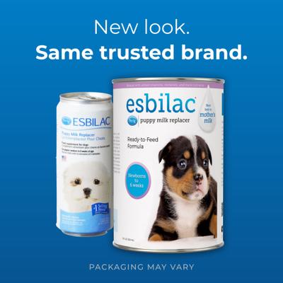 Esbilac Puppy Milk Replacer Liquid for Puppies, 11-fl oz can