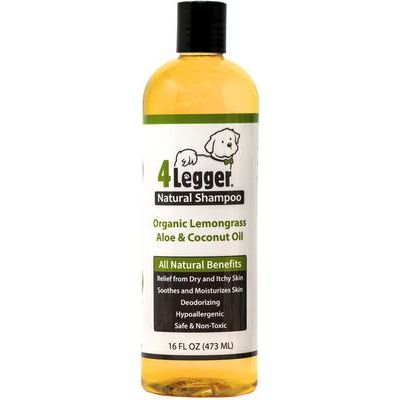 Champú orgánico, hipoalergénico, de limoncillo y aloe para perros