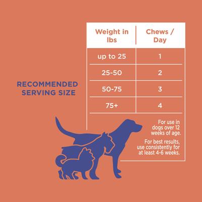 The Only Hemp Hip & Joint Soft Chews Dogs Need Joint Supplement for Dogs, 120 count