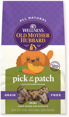 Galletas mini horneadas para perros Wellness Classic Just Vegg'N Natural, bolsa de 20 oz