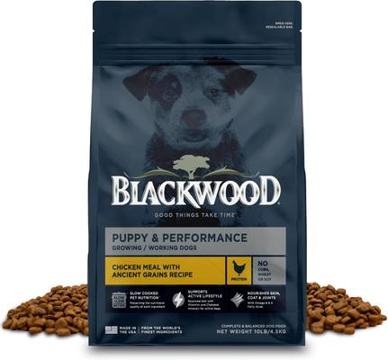 Puppy Performance, Growing & Working Chicken Meal with Ancient Grain Recipe Dry Dog Food, 24-lb bag