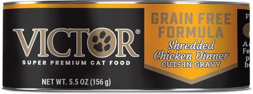 Grain-Free Shredded Chicken Dinner Cuts Wet Cat Food or Topper, 5.5-oz, case of 24