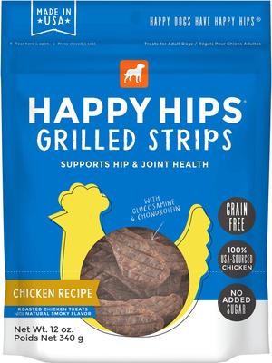 Grilled Strips Duck Recipe Grain-Free Dog Treats, 10-oz bag