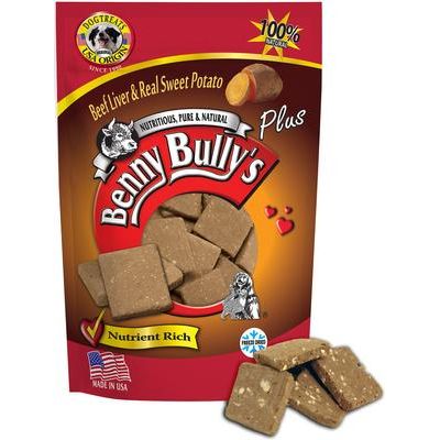 Plus Beef Liver & Coconut Freeze-Dried Dog Treats, 2.1-oz bag