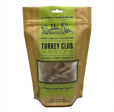 Golosinas para perros Turkey Club, bolsa de 6.5 oz
