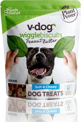 Wiggle Biscuit Grain-Free Blueberry Dog Treats, 10-oz bag
