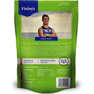 Galletas crujientes de manzana y canela sin trigo para perros, bolsa de 355 g