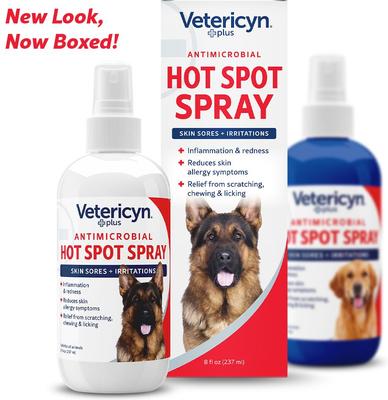 Plus Antimicrobial Hot Spot Spray for Dogs, Cats & Small Pets, 8-fl oz bottle