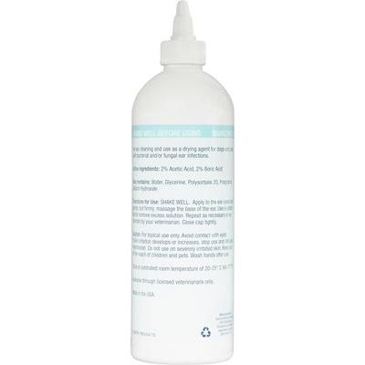 Limpiador ótico para perros y gatos, botella de 16 onzas líquidas