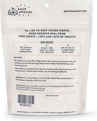 Bundle: Variety Pack - Bocce's Bakery Sunday Roast Chicken & Pumpkin Recipe Soft & Chewy Dog Treats, Duck & Blueberry & Mud Pie Flavors