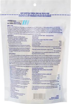 Bundle: Virbac C.E.T. VeggieDent Fr3sh Tartar Control Dog Chews, Extra Small, 30 count & Virbac C.E.T. Enzymatic Oral Hygiene Dental Dog Chews, X-Small