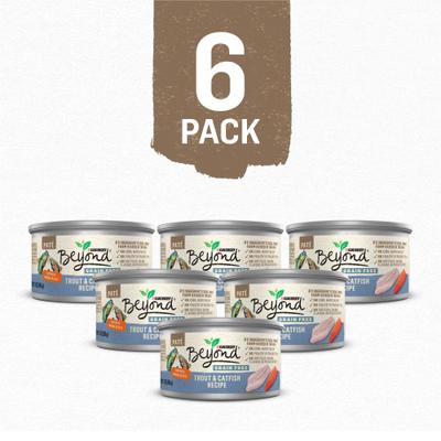 Grain-Free Trout & Catfish Pate Recipe Canned Cat Food, 3-oz, case of 12