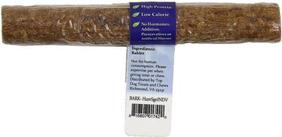 Golosinas de salchicha de conejo para perros, 6 unidades