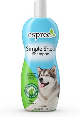 Champú y acondicionador Simple Shed Dog, 1 galón