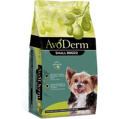 Alimento seco para perros adultos de razas pequeñas con receta de harina de pollo y arroz integral, bolsa de 3.5 lb