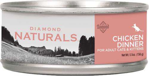 Naturals Whitefish Dinner Adult & Kitten Canned Cat Food, 5.5-oz, case of 48