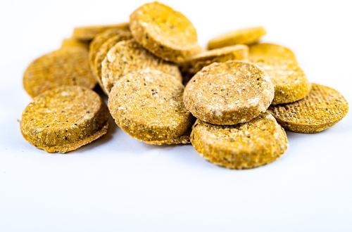 Pumpkin Canine Cookies Crunchy Dog Treats, 4-oz bag