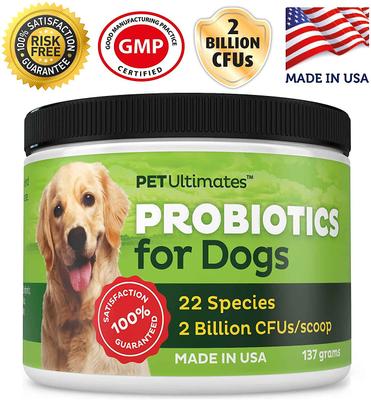 Probiotics Dog Supplement, 4.83-oz jar