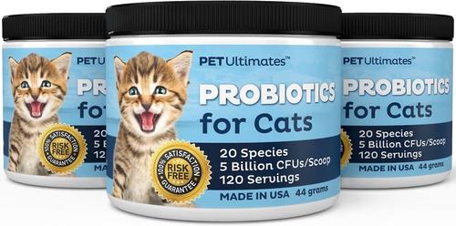 Probiotics Cat Supplement, 1.55-oz jar