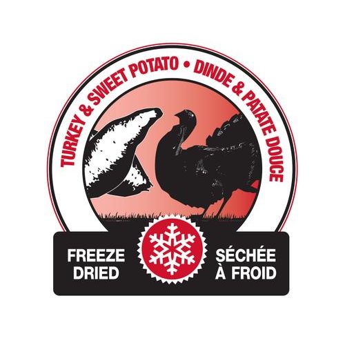 Holiday Turkey & Sweet Potato Freeze-Dried Dog Treats, 2.5-oz bag