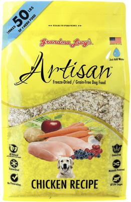 Artisan Chicken Grain-Free Freeze-Dried Dog Food, 3-lb bag